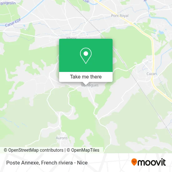 Poste Annexe map
