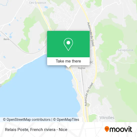 Relais Poste map