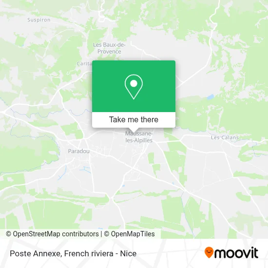 Poste Annexe map