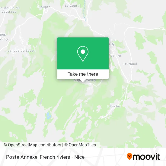 Poste Annexe map