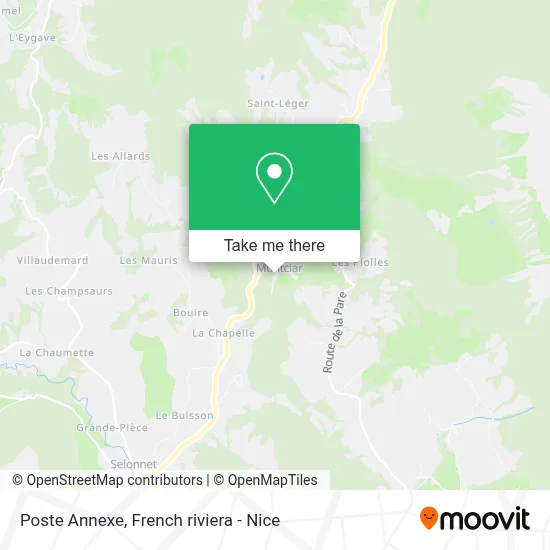 Poste Annexe map
