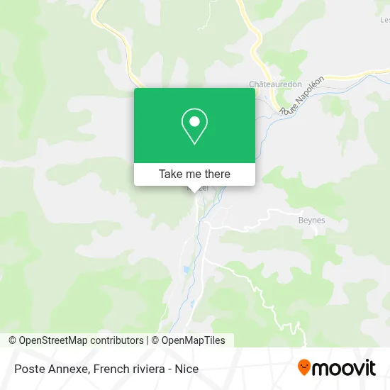 Poste Annexe map