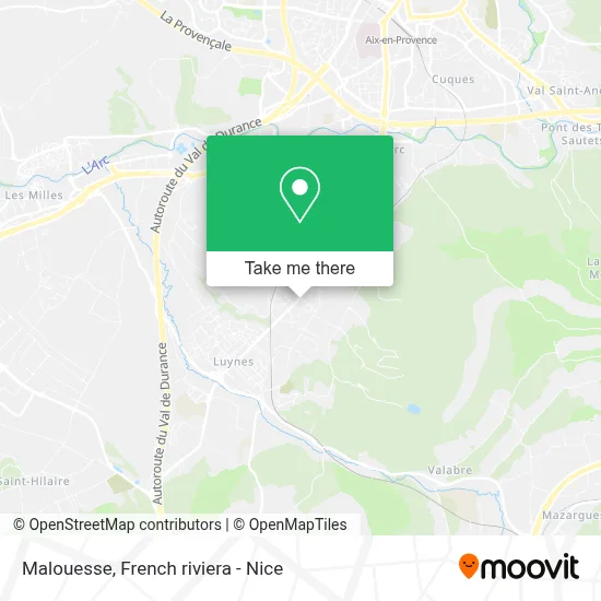 Malouesse map