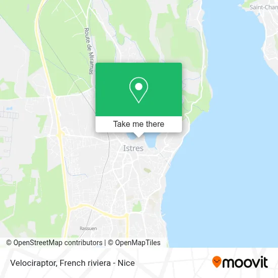 Velociraptor map