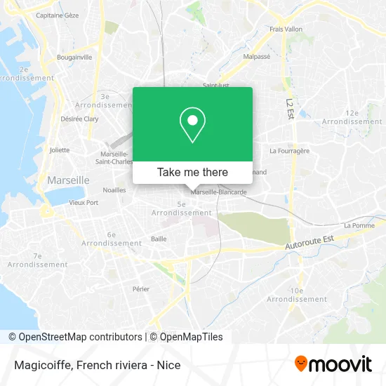 Magicoiffe map
