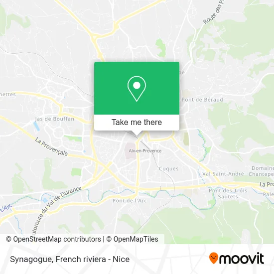 Synagogue map