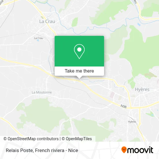 Relais Poste map