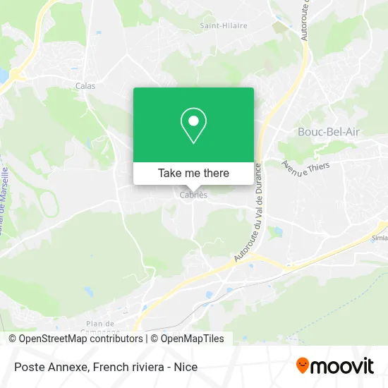 Poste Annexe map