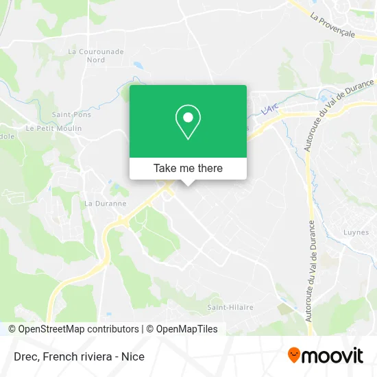 Drec map