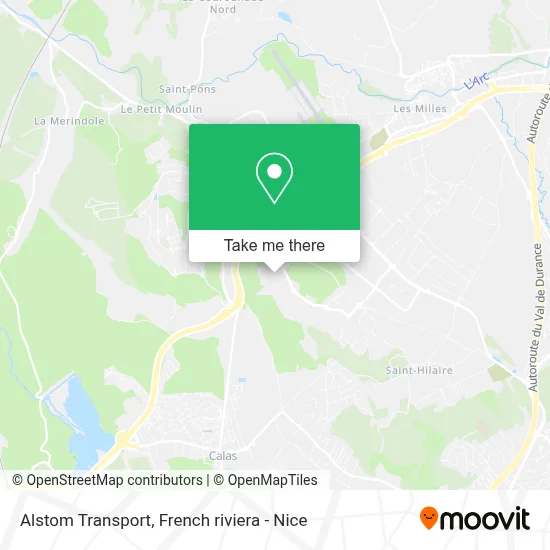 Alstom Transport map
