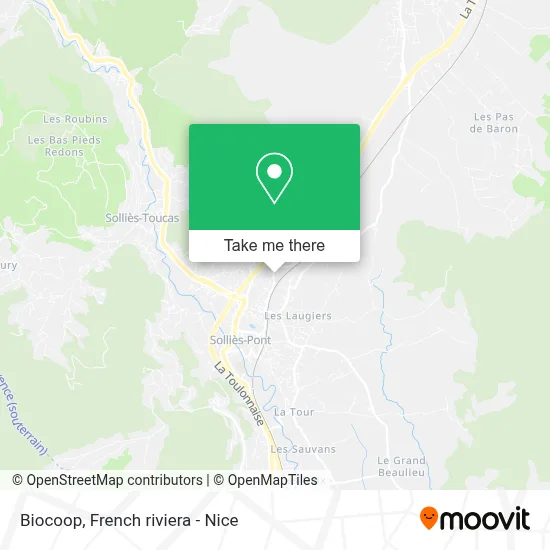 Mapa Biocoop