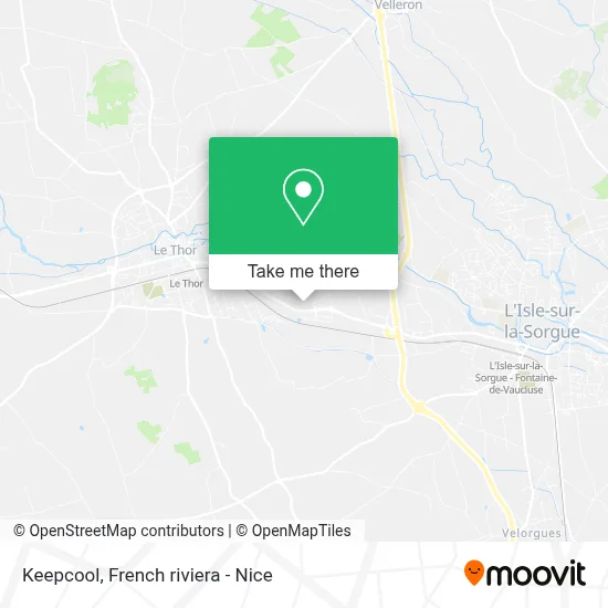 Keepcool map