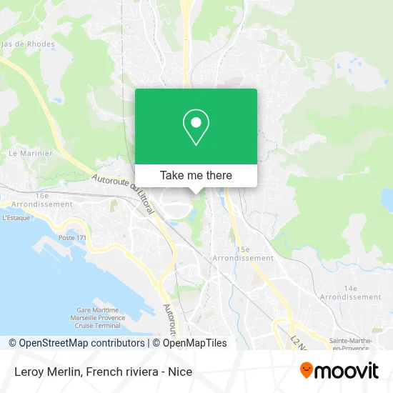 Leroy Merlin map