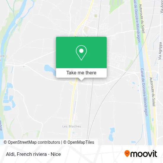 Aldi map
