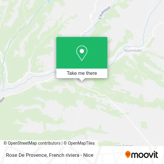 Rose De Provence map