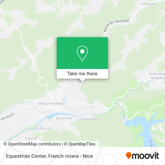 Centre Equestre map