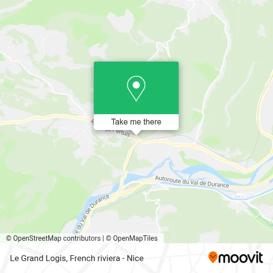 Le Grand Logis map