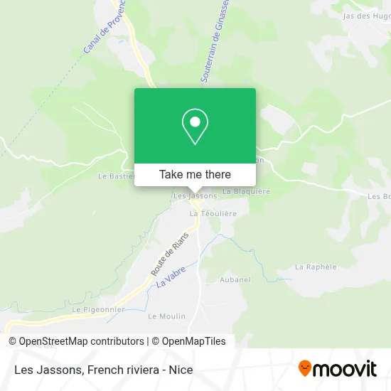 Les Jassons map