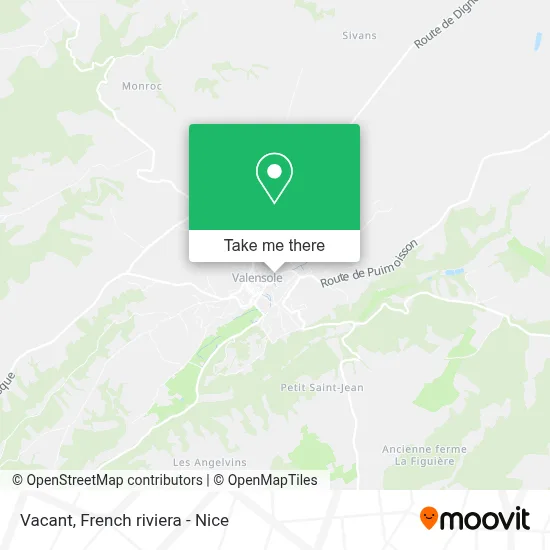 Vacant map