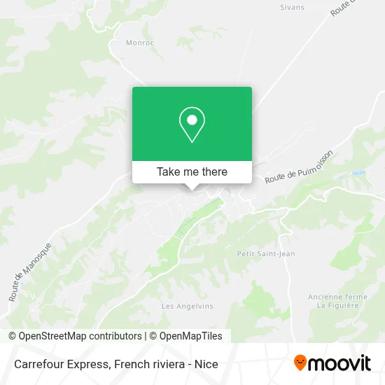 Carrefour Express map
