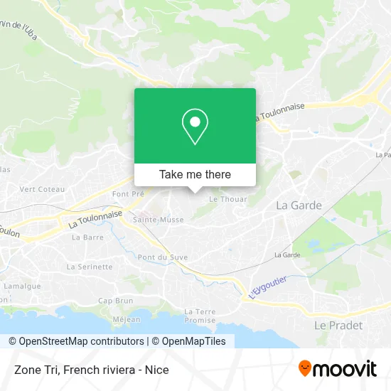 Zone Tri map