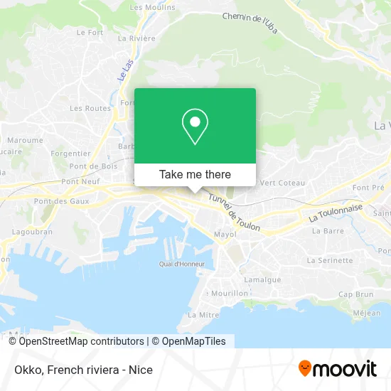 Okko map