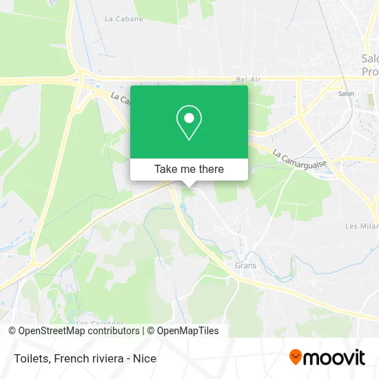 Toilettes map
