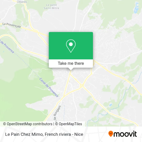 Le Pain Chez Mimo map