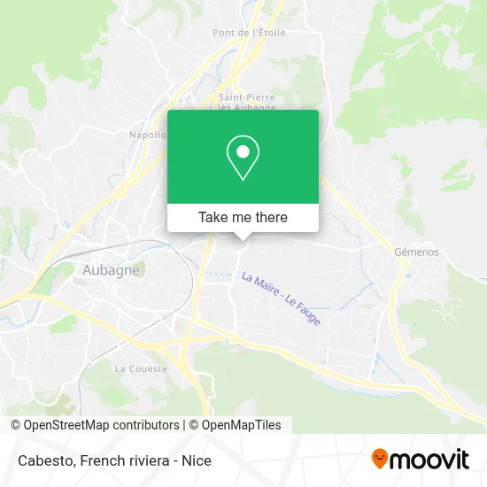 Cabesto map