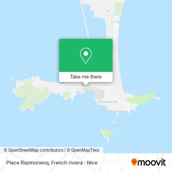 Place Raymonenq map