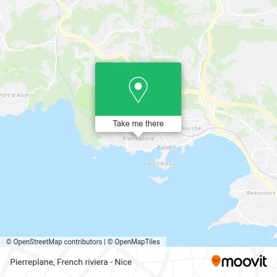 Pierreplane map