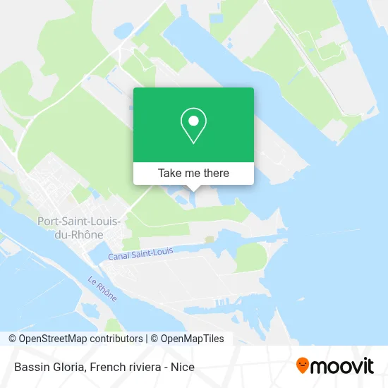 Bassin Gloria map