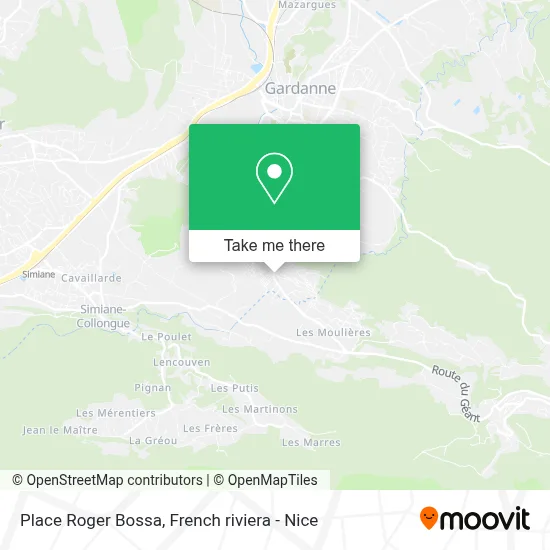 Place Roger Bossa map