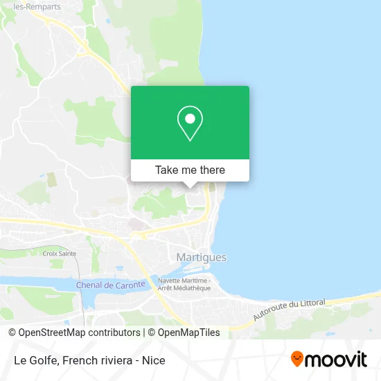Le Golfe map