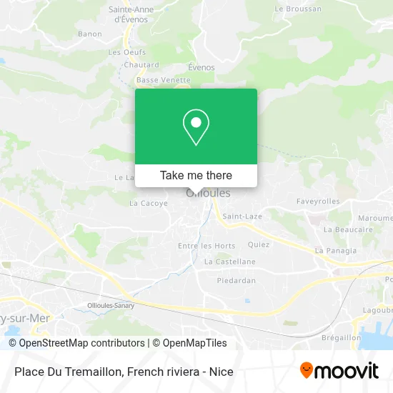 Place Du Tremaillon map