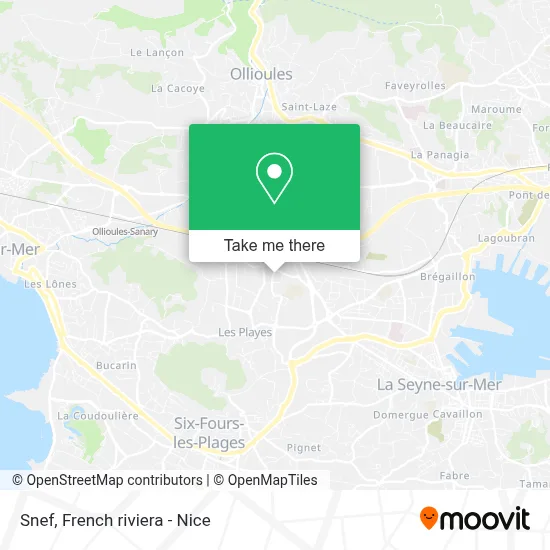 Snef map