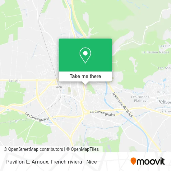 Pavillon L. Arnoux map