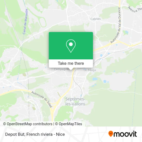 Depot But map