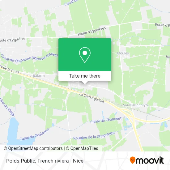 Poids Public map