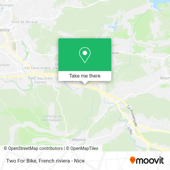 Two For Bike map