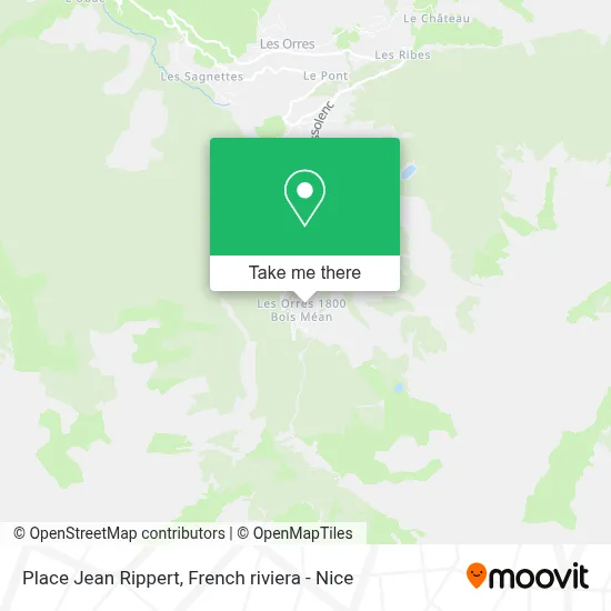Place Jean Rippert map