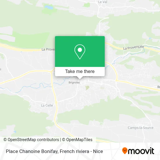 Place Chanoine Bonifay map