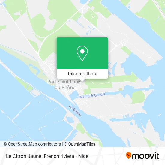 Le Citron Jaune map