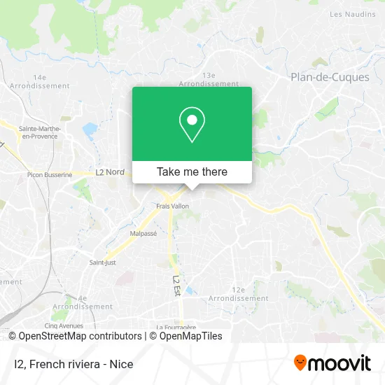 I2 map