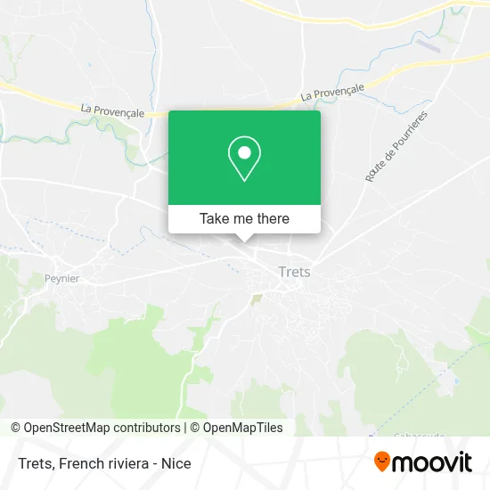 Trets map