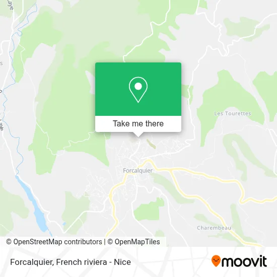 Forcalquier map