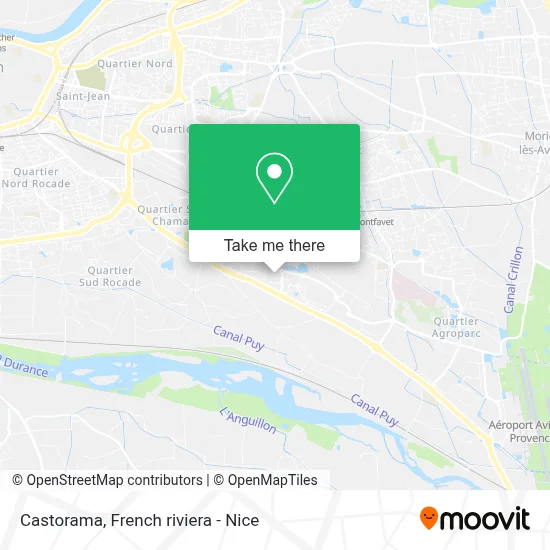 Castorama map