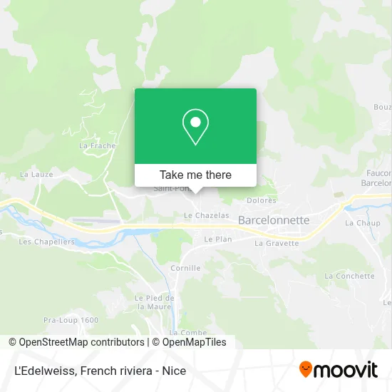 L'Edelweiss map