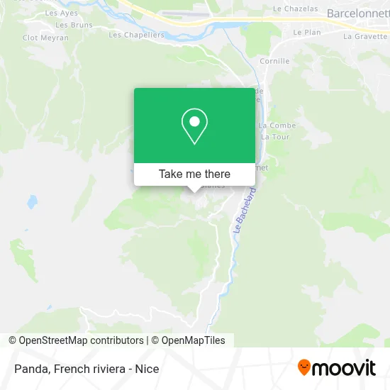 Panda map