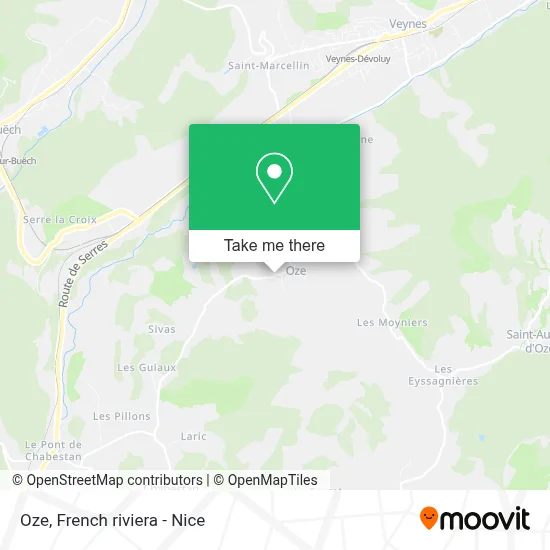 Oze map
